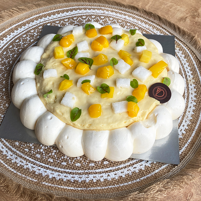 Pavlova exotique (sans gluten)