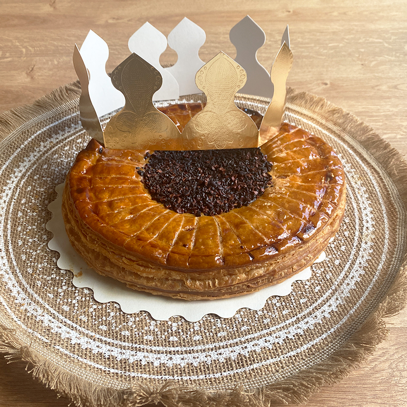 Galette frangipane et chocolat